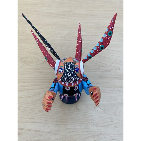 Other - Oaxacan Wood Carving Oaxaca Mexican Folk Art Alebrije SIGNED Gutierrez